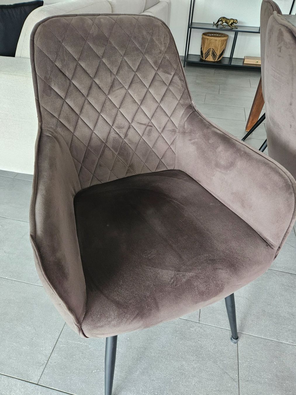 Sedie: 6 Esszimmer-Stühle dunkelbraun – Usato da Winterthur venduto da Linda1203 7