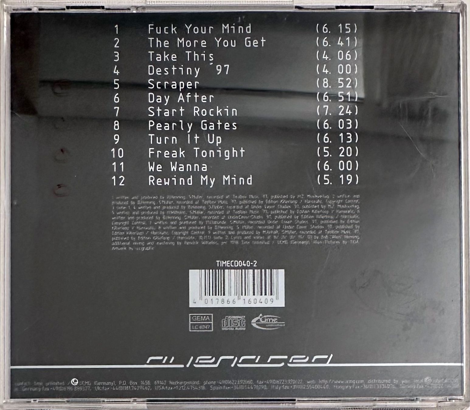 CDs: Alien Factory – Alienated – Gebraucht aus Martigny von jereq 1