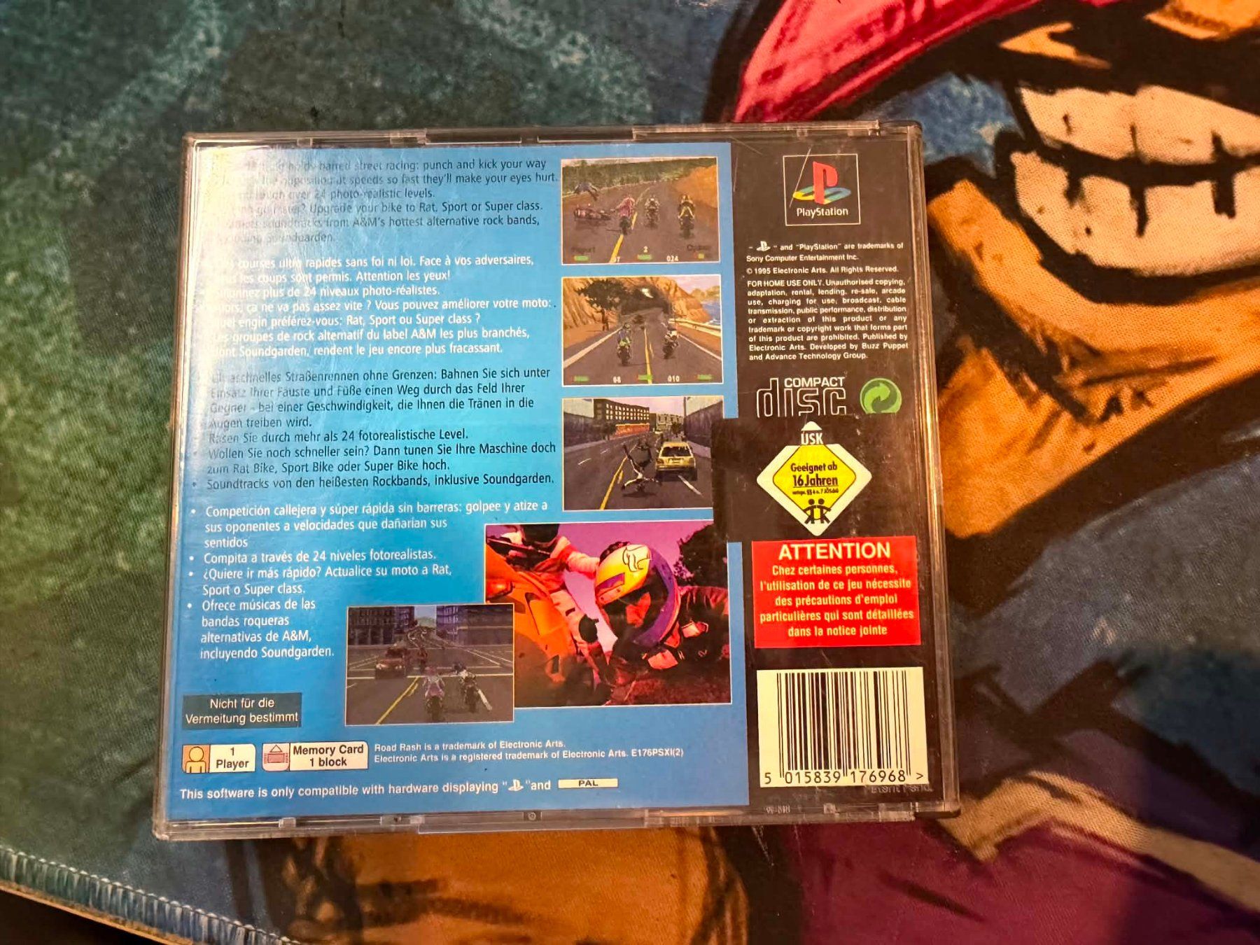 Sony Jeux: Road Rash Sony Playstation – D'occasion à Giubiasco par Ticinerd 1