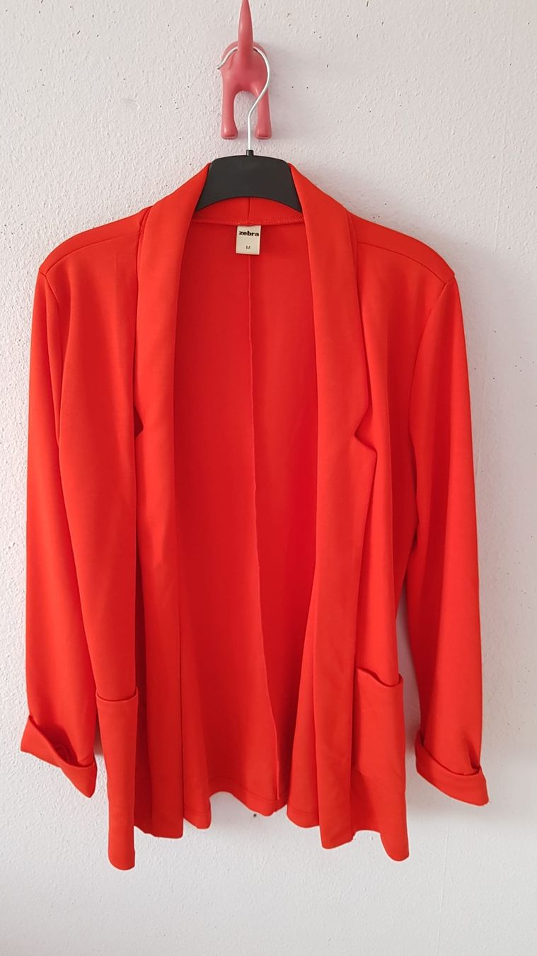 Zebra Jacken: Veste blazer rouge ZEBRA taille M – Neu (gemäss Beschreibung) aus Versoix von aline_b