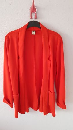 Veste blazer rouge ZEBRA taille M
