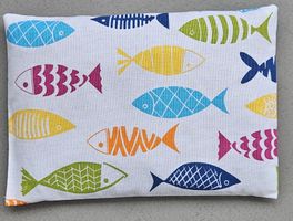 Kirschensteinkissen, Kirschenkernkissen, Fische