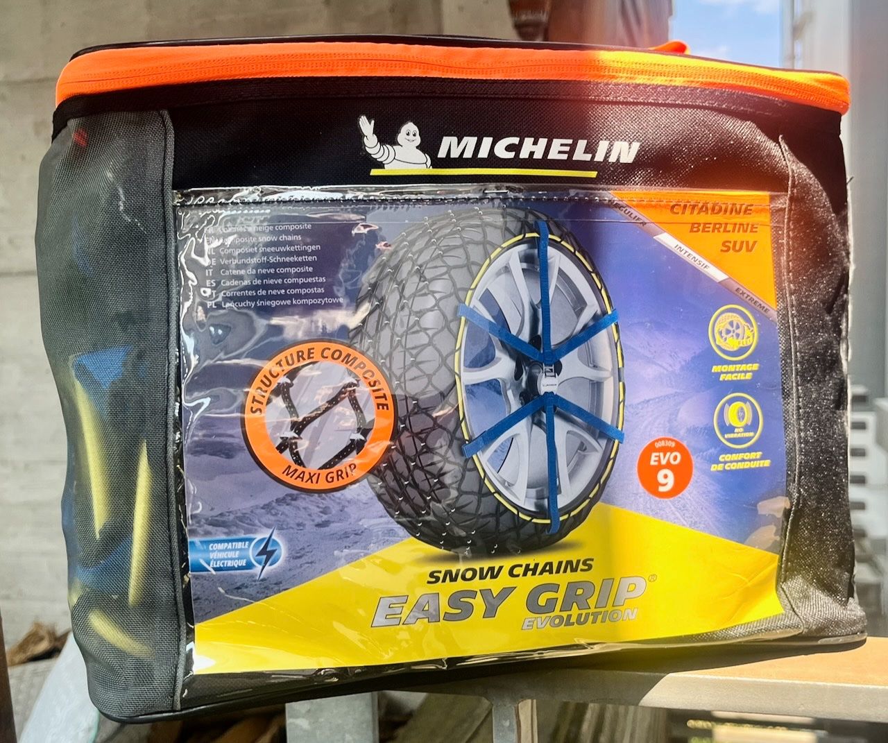 Catene da neve: Schneeketten Michelin Easy Grip EVO 9 – Nuovo e nell'imballaggio originale da Turbenthal venduto da Gassenzauber