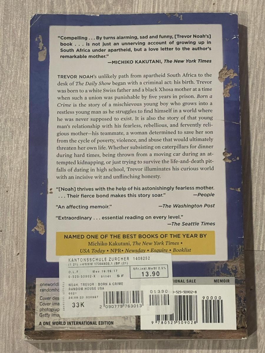 Libri: Trevor Noah - Born a Crime – Usato da Hombrechtikon venduto da GianneE 1