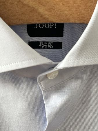 Joop Slim Fit Hemd Blau Grösse 38