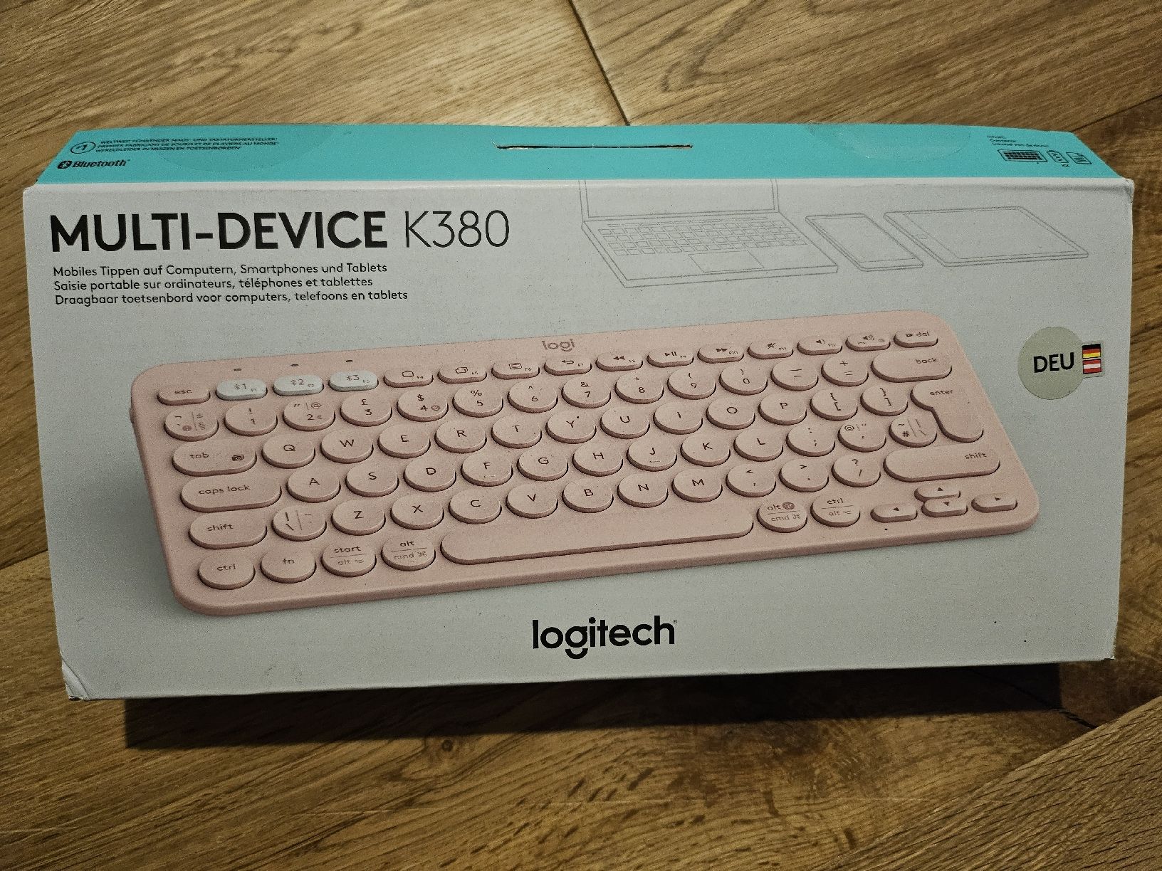 Logitech Claviers: Tastatur Pink Logitech DE – D'occasion à Uerkheim par lau_pn5l 1
