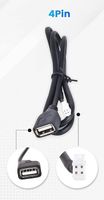USB Adapterkabel 4-Pin für Android Autoradio