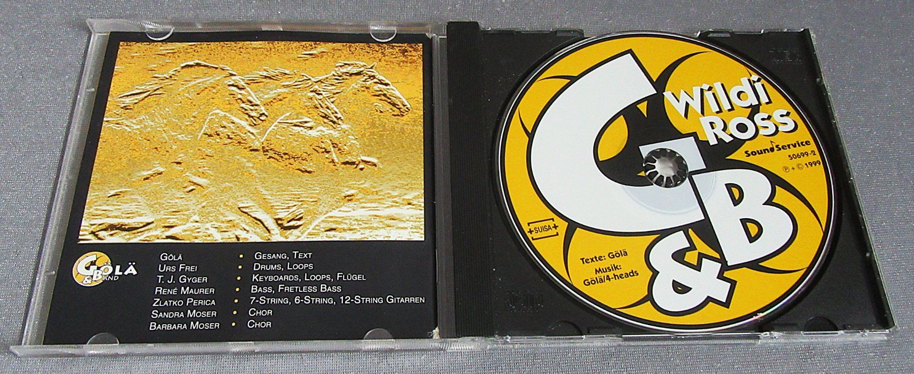 CD: CD - Göle & Bänd - Wildi Ross – Usato da Auenstein venduto da Padabimbim 3