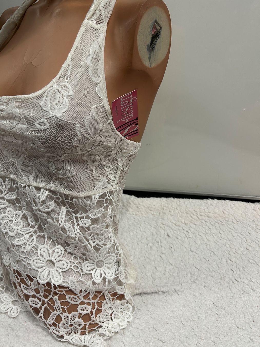 Top: SEXY TOP NECKHOLDER SPITZE GR S NEU – Nuovo e nell'imballaggio originale da Regensdorf venduto da Spyke55 2