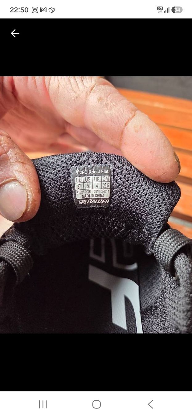 Specialized Scarpe da uomo: chaussures de vélo vtt – Nuovo e nell'imballaggio originale da corbeyrier venduto da cuicui66 3