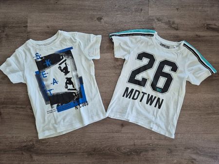 2 T-Shirts Gr. 122 / 128