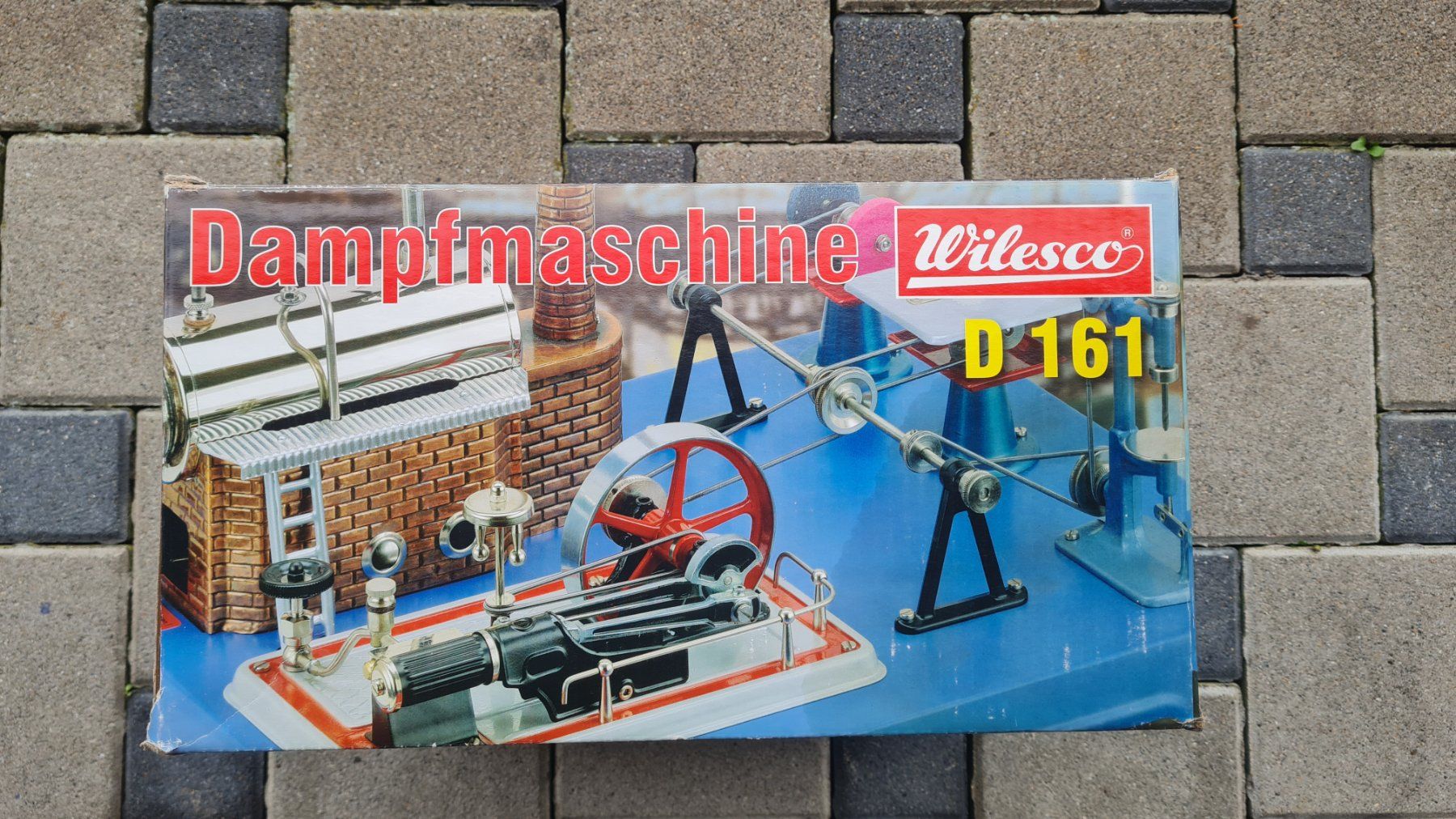 Wilesco Kit di modellismo & Modellini statici: Originalkarton / Dampfmaschine / Wilesco D 161 – Usato da Safenwil venduto da Husqi2000 3