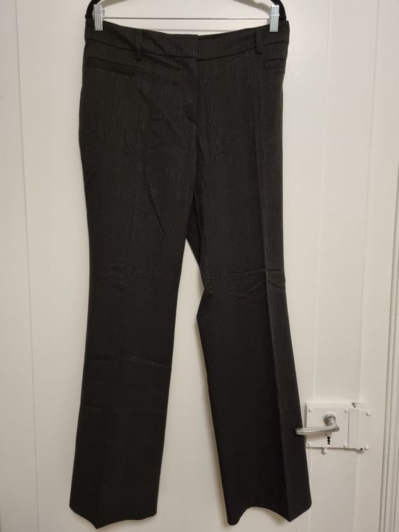 R&M Richards Damen Business-Anzug Hosen-Set 3-teilig - Mit Jacke, Top & Hose, Metallische Spitze
