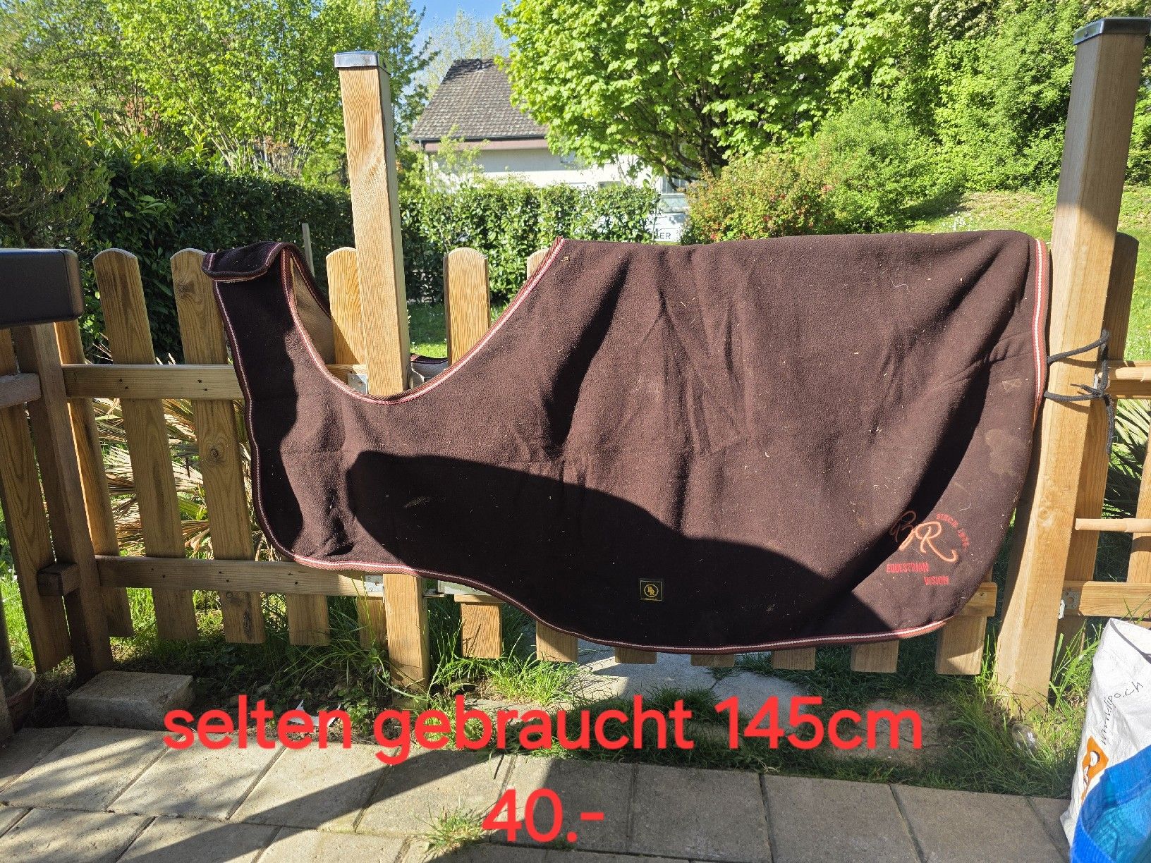 Coperte: Braune Pferdedecke, Grösse 145cm, Ideale Passform! – Nuovo (secondo la descrizione) da Safnern venduto da sch_vkc6