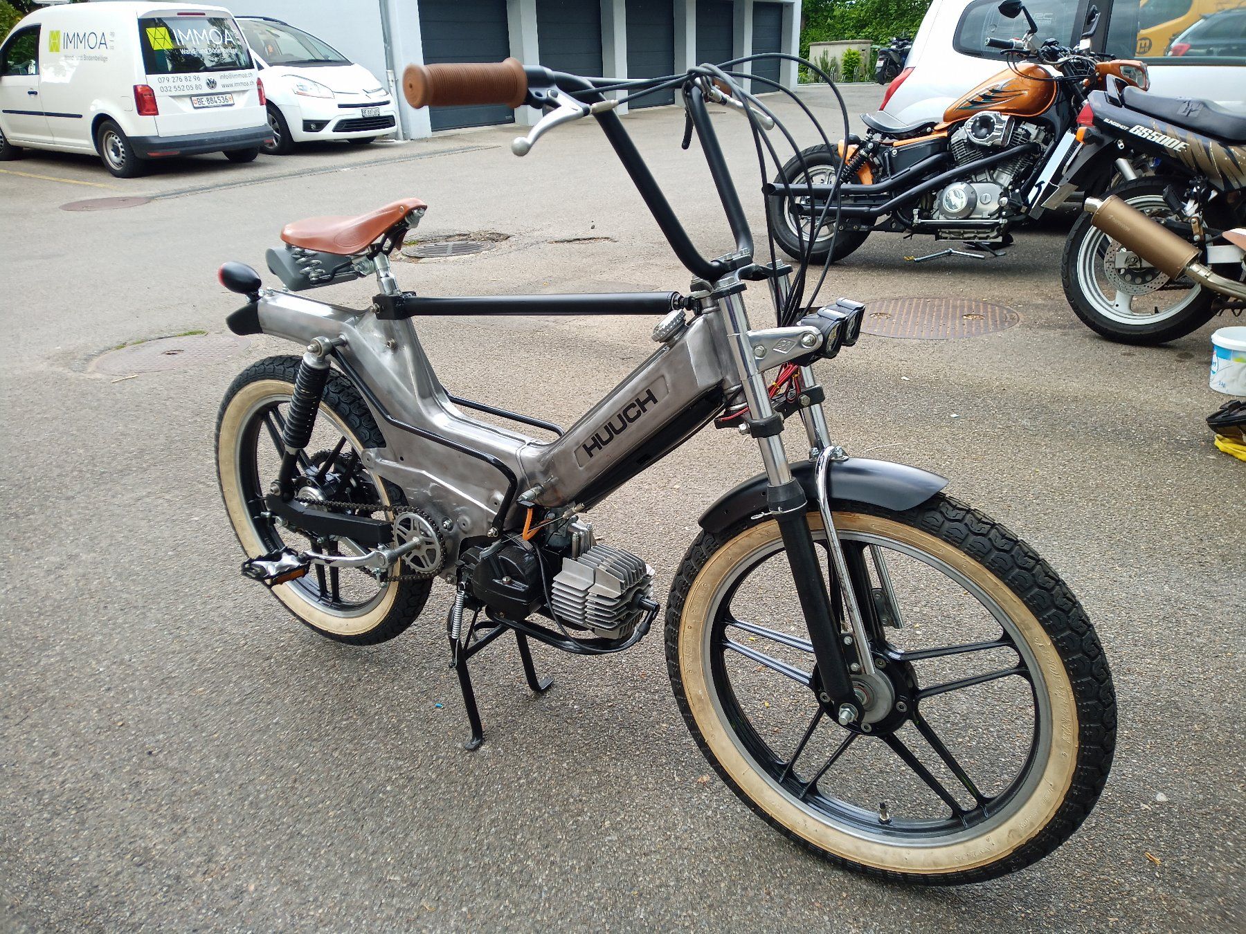 Puch Ciclomotori: Puch Maxi S im Bobber-Style – Usato da Studen BE venduto da kissyves05 2