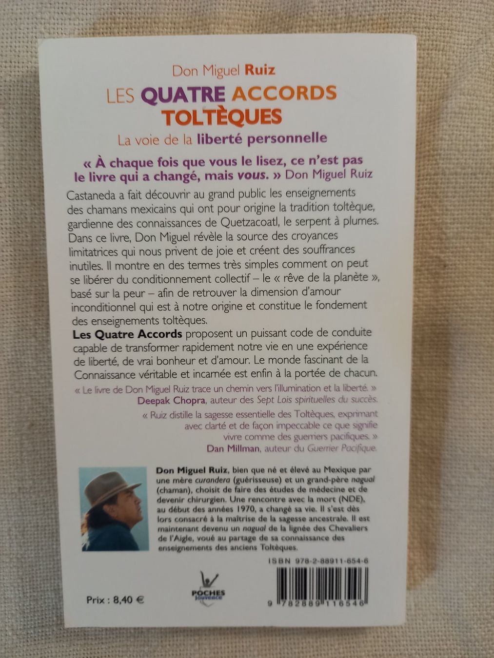 Livres: Les quatre accords toltèques – D'occasion à Neuchâtel par Dualseele 1