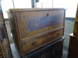 Antike Truhe mit Schublade  1846