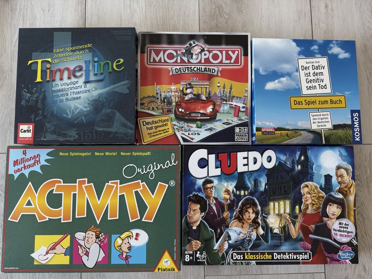 Spiele: Spiele  – Gebraucht aus Bergdietikon von ulr_r9x5
