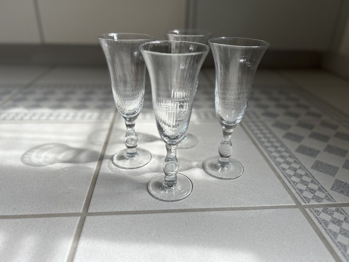 Bicchieri: Set aus 4 Sektgläsern – Usato da Zürich venduto da Lenajung 1