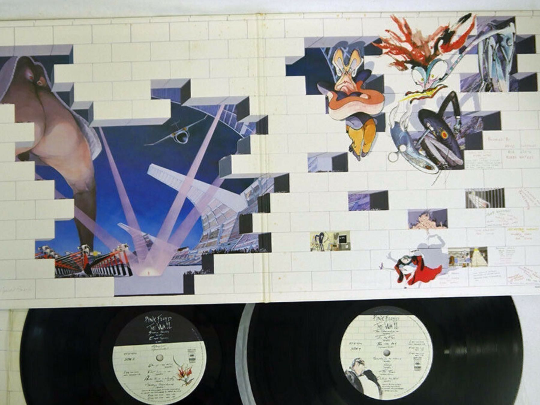 Dischi in vinile: Pink Floyd Wall CBS/SONY 40AP 1750,1 2LP – Usato da founex venduto da cetrarese01 1