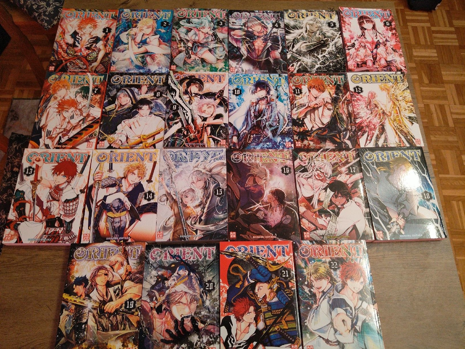 Comics: Manga Sammlung ORIENT Band 1-22  – Neu (gemäss Beschreibung) aus Langenthal von Amin_23
