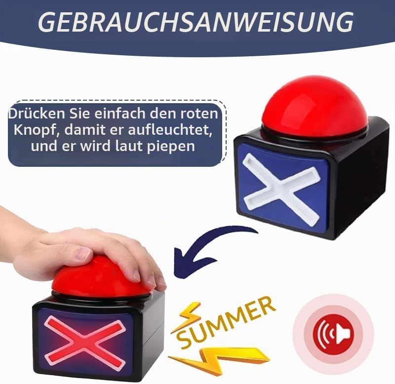 Spiele: Quiz-Buzzer (Zweierpack) – Neu (gemäss Beschreibung) aus Basel von fab_gkz8 2
