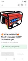 Notstromgruppe 8500W Stromerzeuger Generator