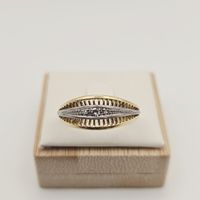 Gold 18 KT Ring Brillanten 750 Gold Gr 61
