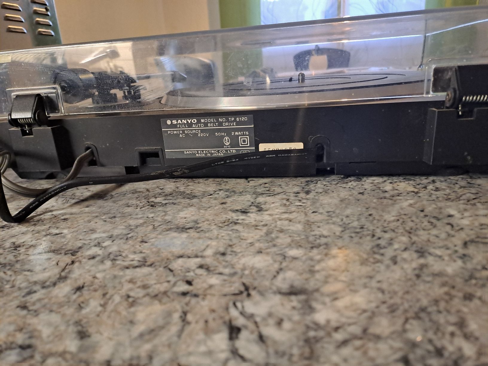 Sanyo Plattenspieler: SANYO Full Automatic Turntable TP 6120 – Gebraucht aus Uetendorf von Essiggurken 3