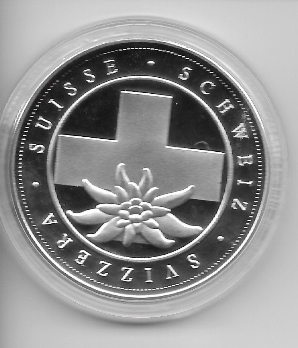 Medaglie: SCHWEIZER LUFTWAFFE MEDAILLE – Nuovo (secondo la descrizione) da Reinach BL venduto da Katzenmorli 1