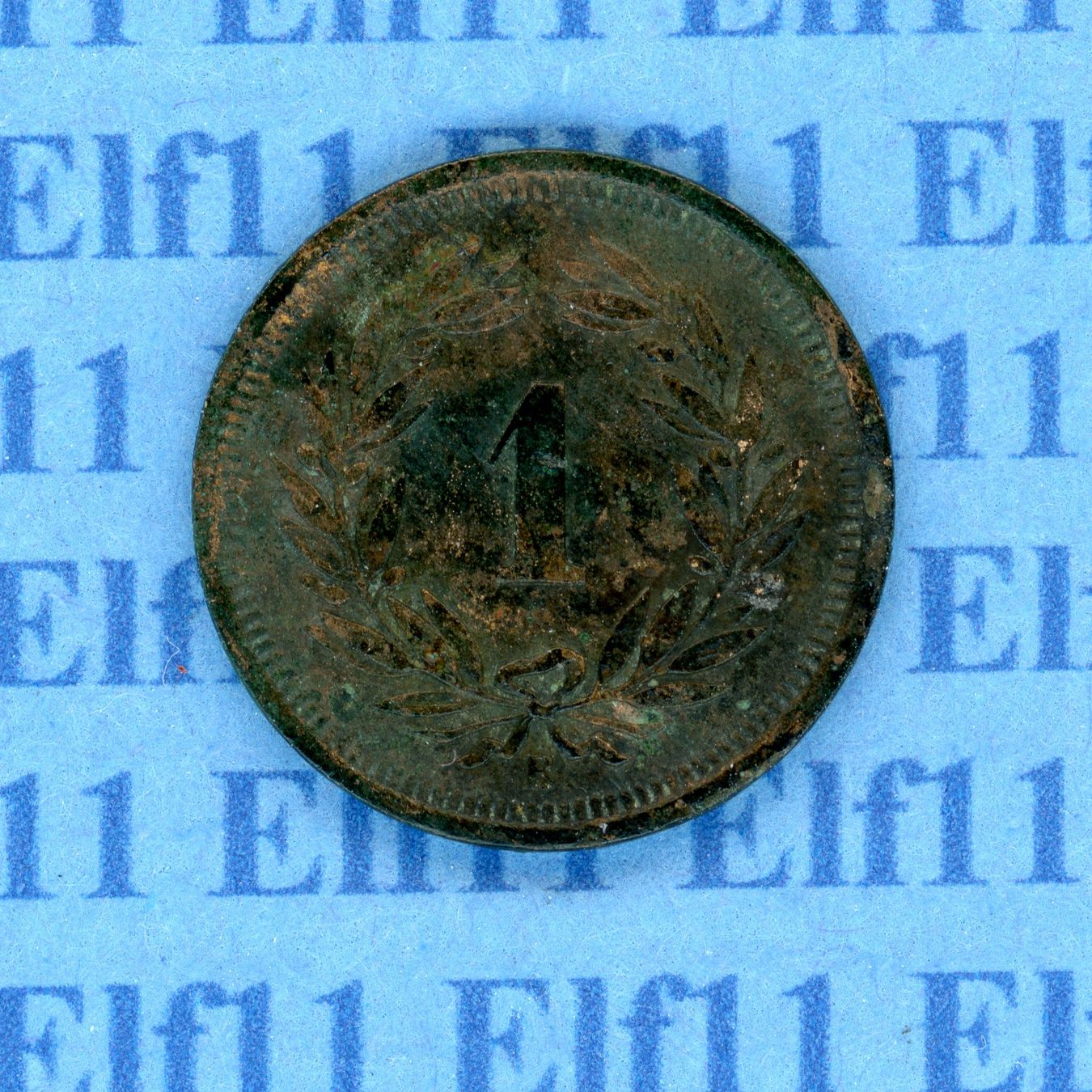 Tutti le monete: CHF___0.01 1913 ss 1 Rappen – Usato da Widnau venduto da Elf11 1