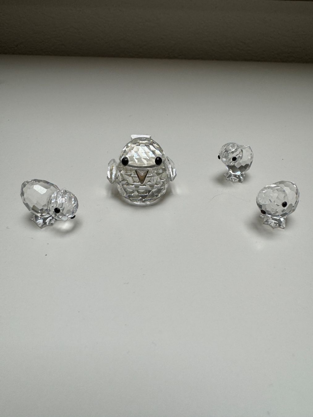 Swarovski Statuette: Swarovski Entenfamilie – Usato da Beinwil (Freiamt) venduto da Zpower
