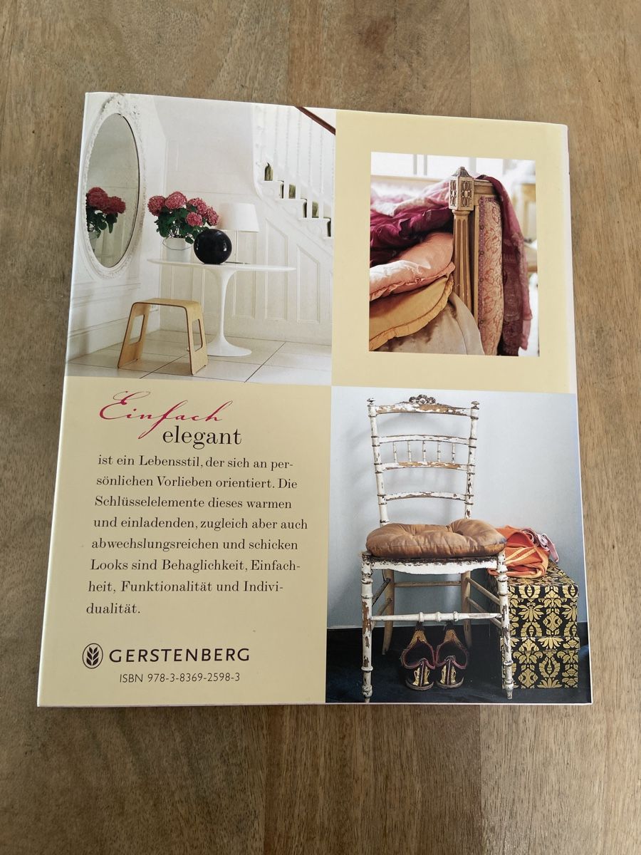 Bücher: Buch Einfach elegant von Atlanta Bartlett – Neu (gemäss Beschreibung) aus Luzern von waterfront1 1