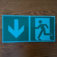 Fluchtwegschild