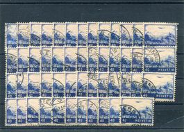 1948 Flugpostmarke Nr. 44 50 Stück gest.