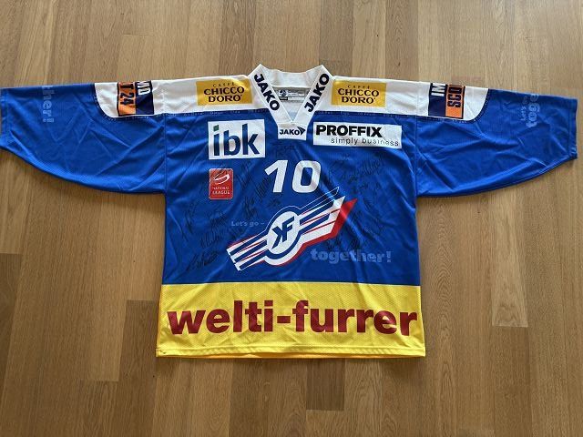 Canottiere & Pantaloni: Original Match Trikot - Marcel Jenni – Usato da Zürich venduto da KatZH