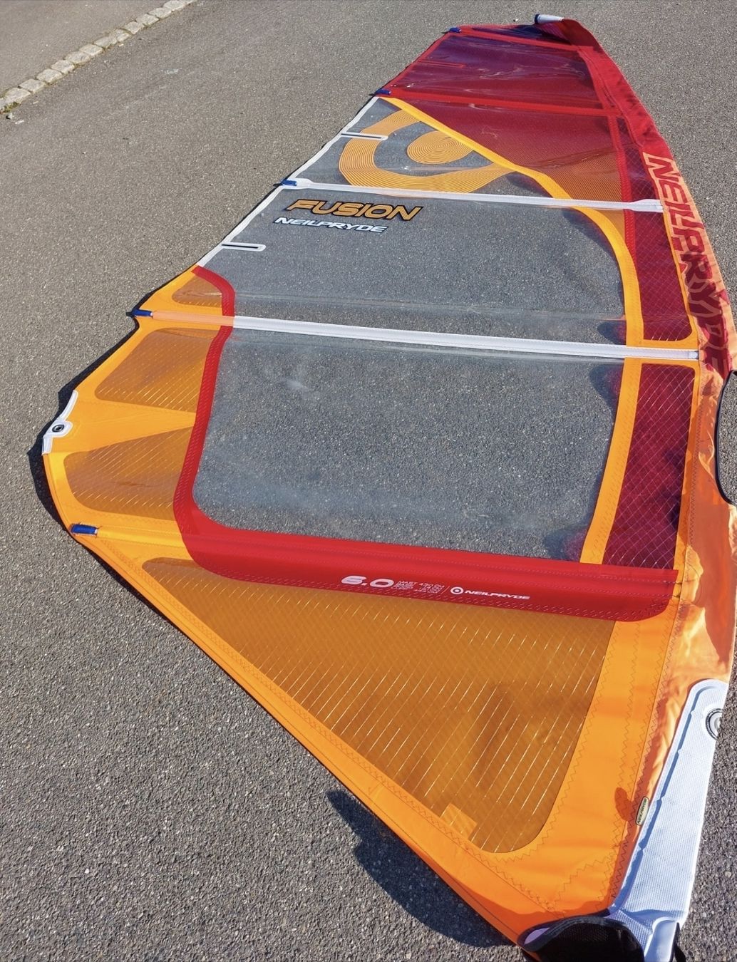 Surf: Neil Pryde Segel Fusion 6.0m2 – Usato da Fällanden venduto da Nmustang
