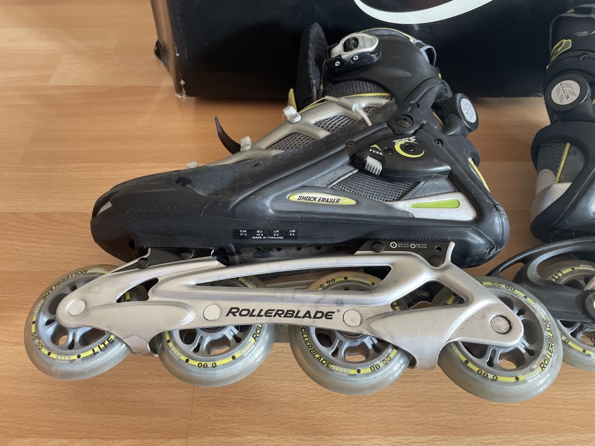 Pattini in linea & Pattini a rotelle: Rollerblade Inline Skates Aero 9 Grösse 42.5 – Usato da Umiken venduto da Abyss3 3