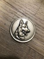 Schäfer hund Plakete alu