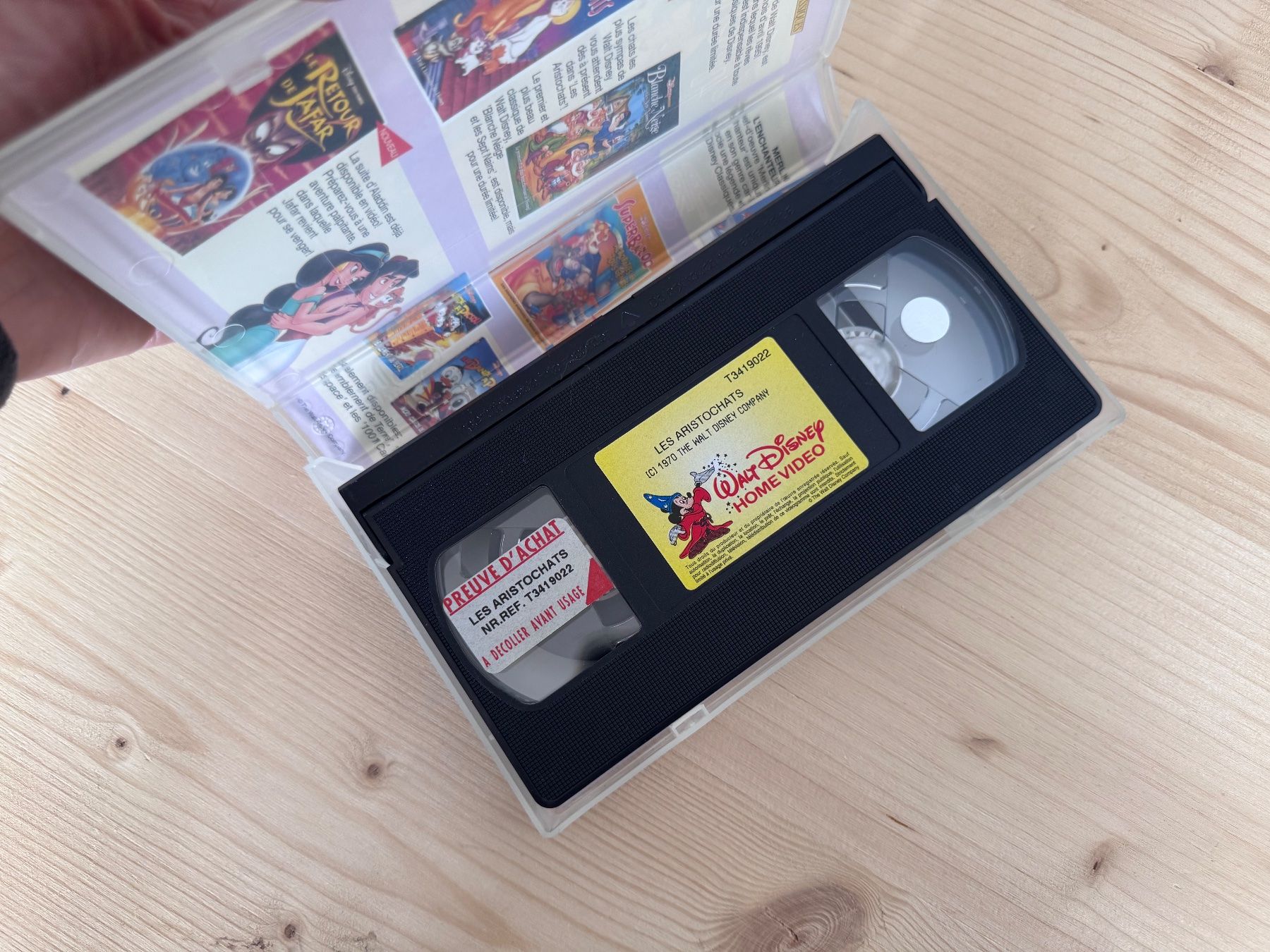 Tutti i VHS: VHS Disney Classiques Les Aristochats 1995 version FR – Usato da Neuchâtel venduto da _Easy_to_Find_ 3