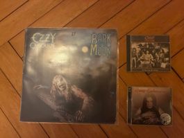 Ozzy Osbourne bark at the Moon lp plus 2 CDs