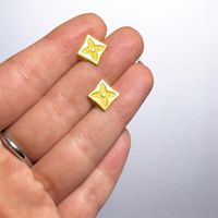 Boucles d’oreilles en acier inoxydable