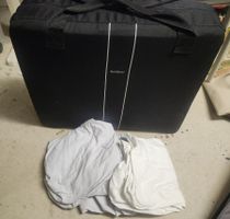 Kinder-Reisebett Babybiörn + 3 Fixleintücher für Matratze