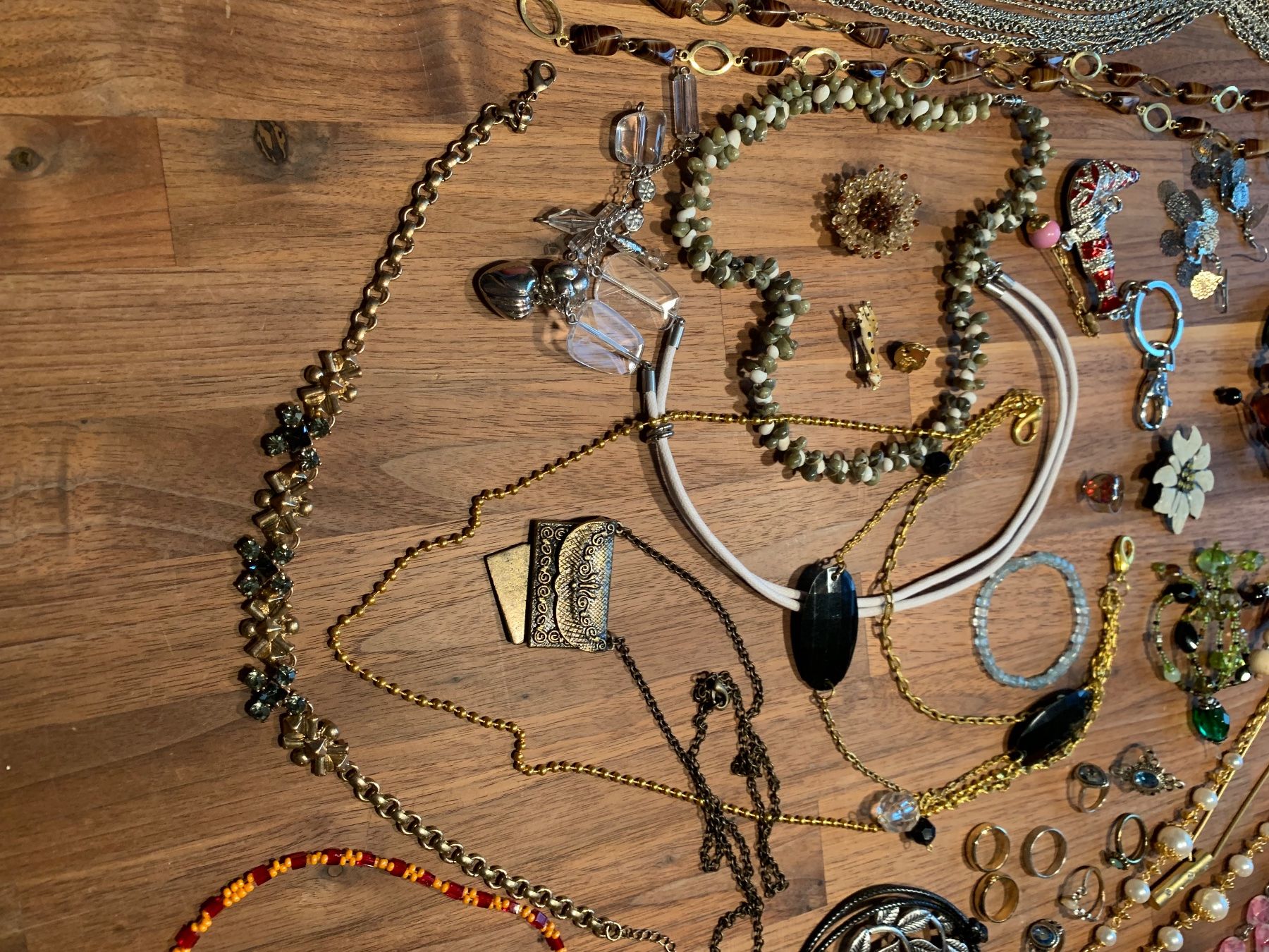 Sonstiger Schmuck: Modeschmuck Konvolut neu und alt – Gebraucht aus Steinen von Firehorse66 4