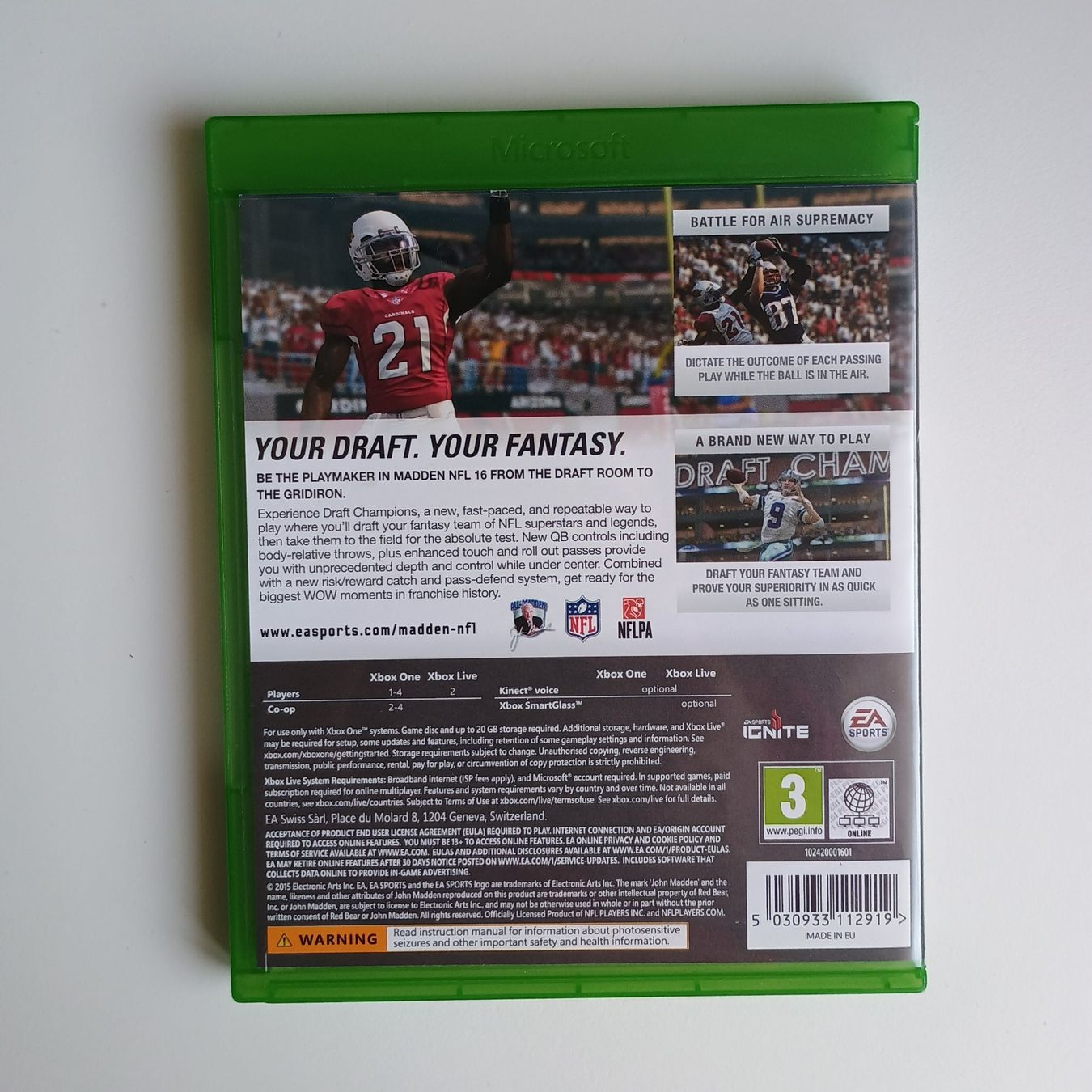 Giochi: Madden 16 - XBOX ONE – Nuovo (secondo la descrizione) da St. Gallen venduto da cabbageindustries 1