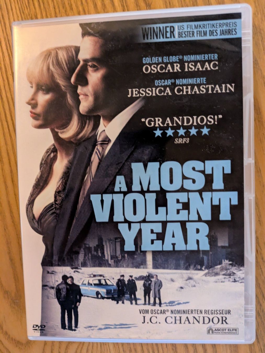 Tutti i DVDs: A Most Violent Year (Oscar Isaac) – Usato da Männedorf venduto da Pacer19