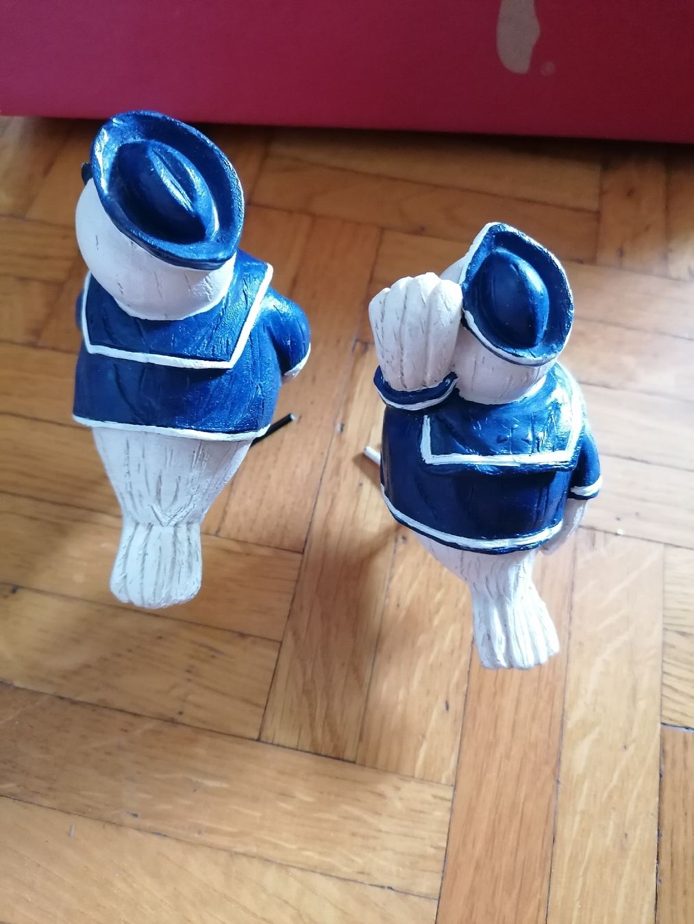 Statuette: 2 decorative birds sailor style set – Usato da Le Mont-Pèlerin venduto da dundun1 2