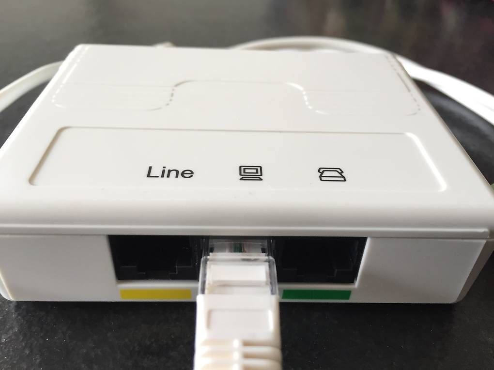 Unità & Adattatore: DSL Splitter POTS – Usato da Niederrohrdorf venduto da S056 1