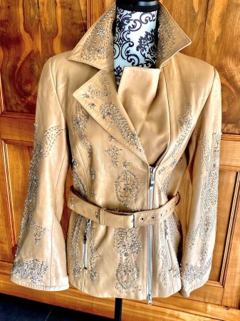 Veste Cuir T36 (38 petit)Madeleine NEU