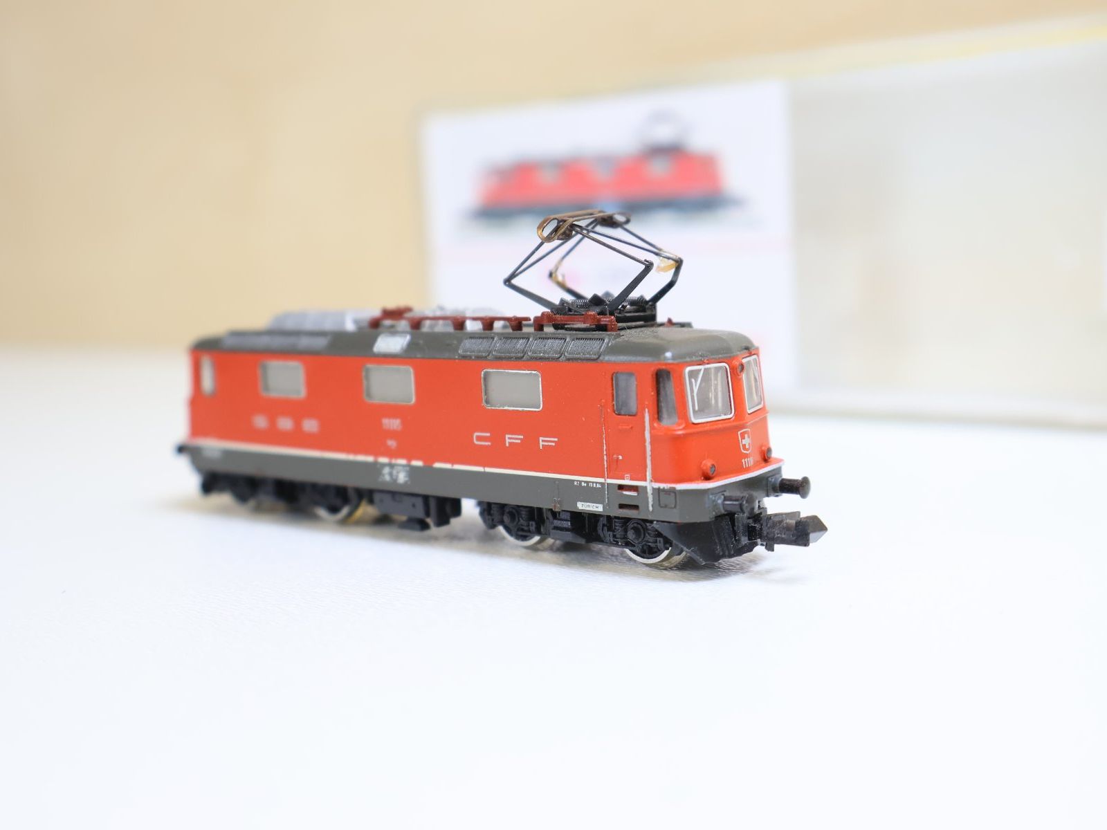 Trix Modellini di ferrovie: Minitrix SBB Re 4/4 E-Lok - ESU V4 Digital Spur N – Usato da Winterthur venduto da Monstera 1